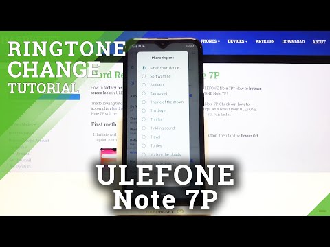 How to Change Ringtone in ULEFONE Note 7P – List of Ringtones