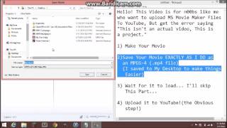 How to make a .wlmp file into .mp4 (Uploading to YouTube)