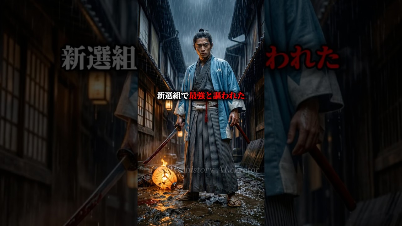 新撰組最強と謳われた天才の最期　#歴史 #aiart #日本史 #history #雑学 #映画