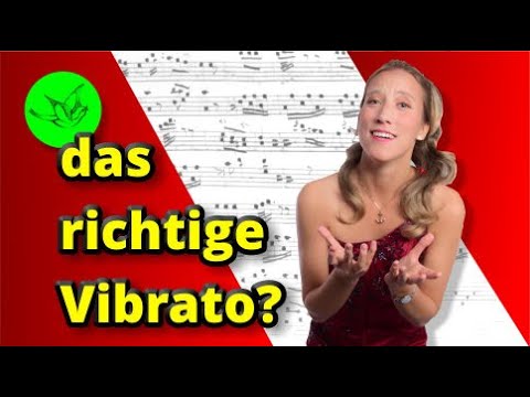 Das einzig richtige Vibrato beim Singen lernen?