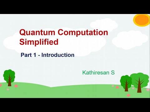 Quantum Computation Simplified. Part-1 Introduction
