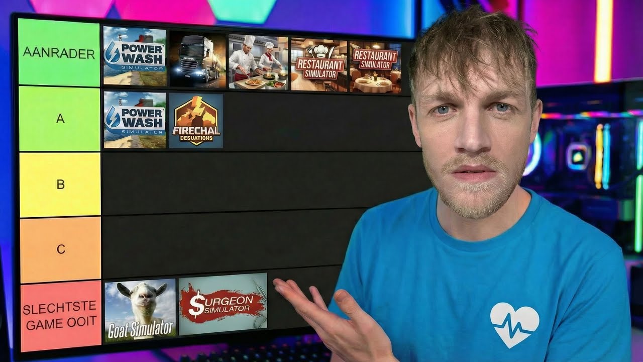 Milan's Beste Simulator Games Lijst 2025