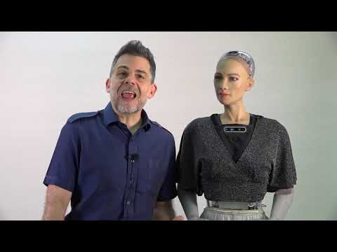 David Hanson & Sophia the Robot | CAFE NGOMA AWARDS 2020