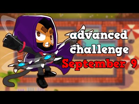 BTD6 advanced challenge | Friday Stinger; Top ath' the 90s | September 9