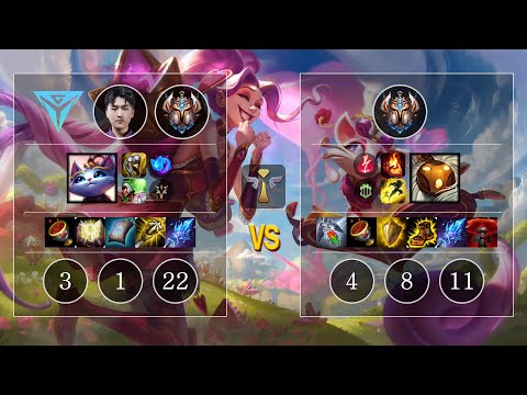 IGY Lucas Yuumi vs Bard Sup - KR Challenger Patch 10.10