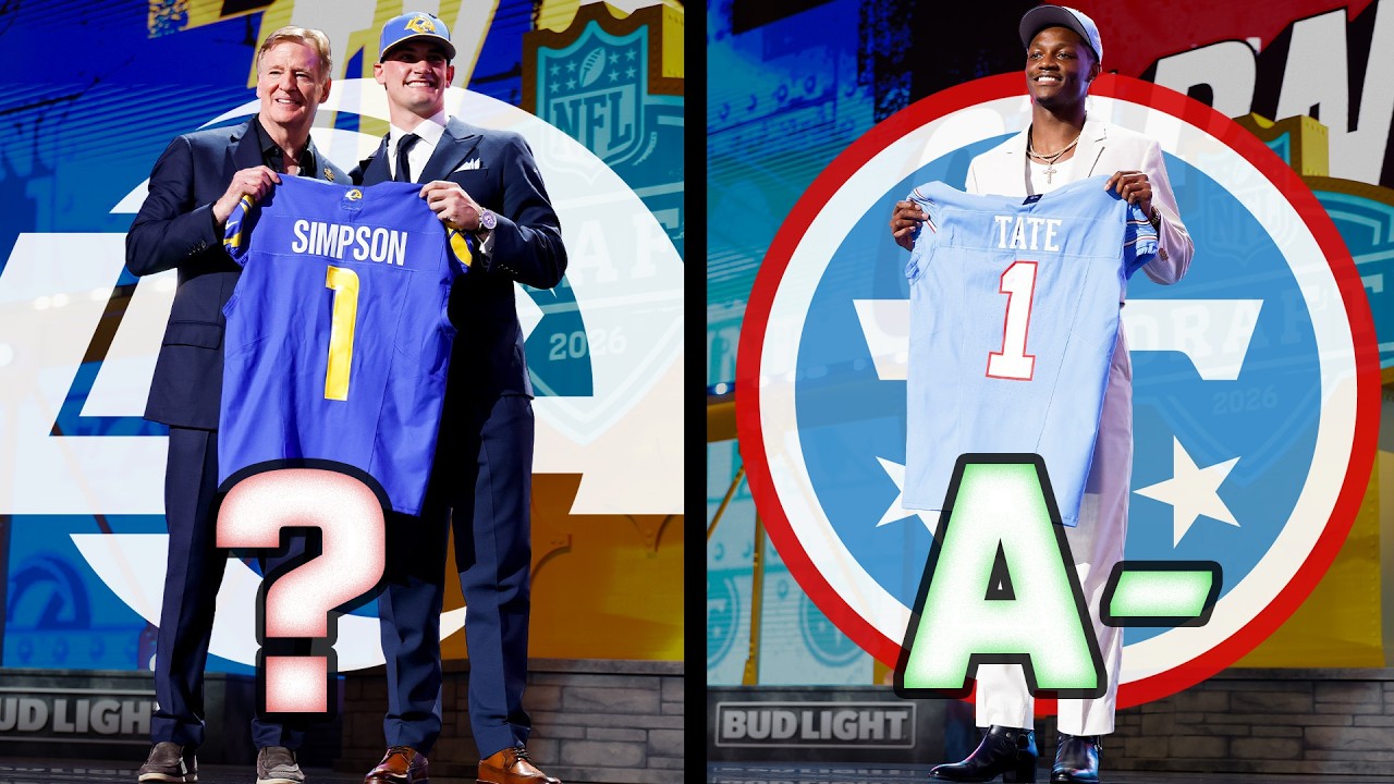 2026 NFL Draft: Final Snap Grades for EVERY Team