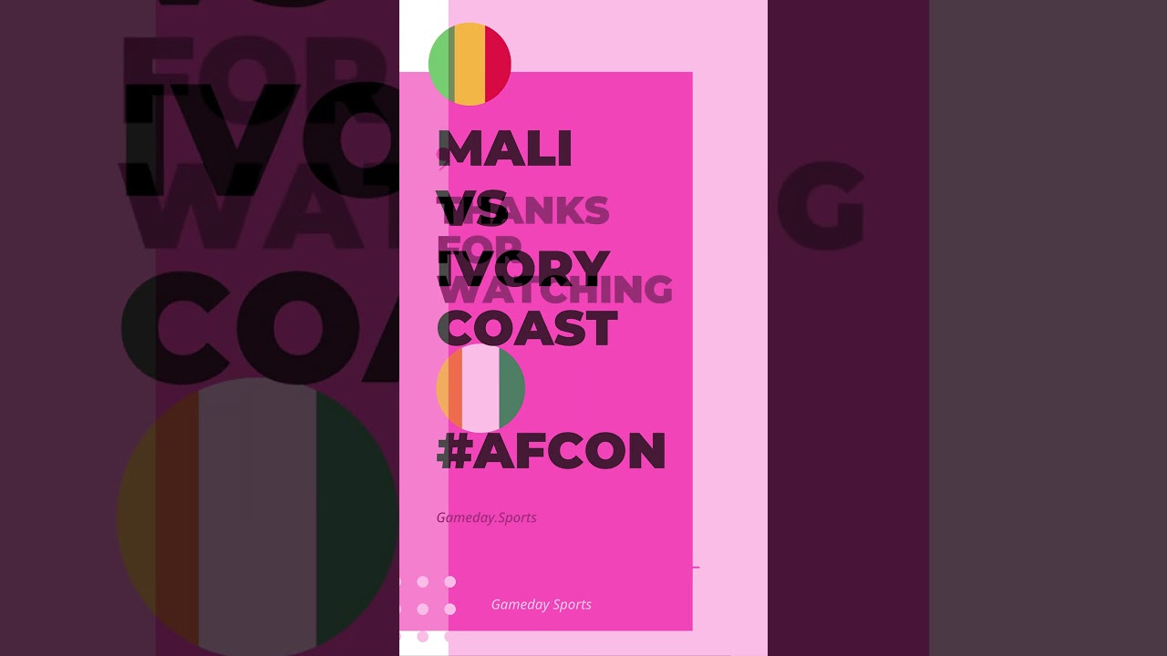 Africa Cup of Nations Quarter Final | Mali Vs Ivory Coast