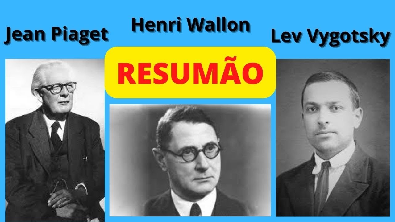 RESUMO l PIAGET, VYGOTSKY e WALLON !