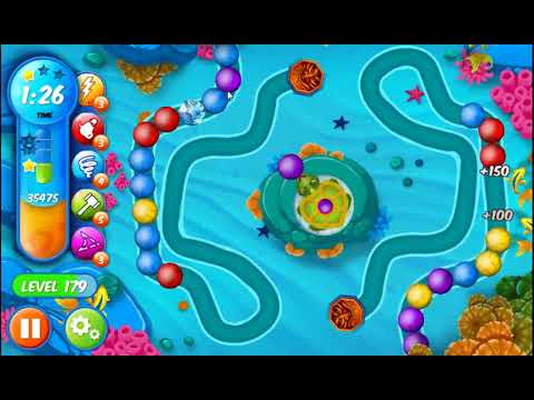 Marble Woka Woka Level 179 - NO BOOSTERS 🐢 | SKILLGAMING ✔️