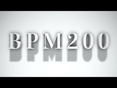 メトロノーム BPM 200【テンポ200】