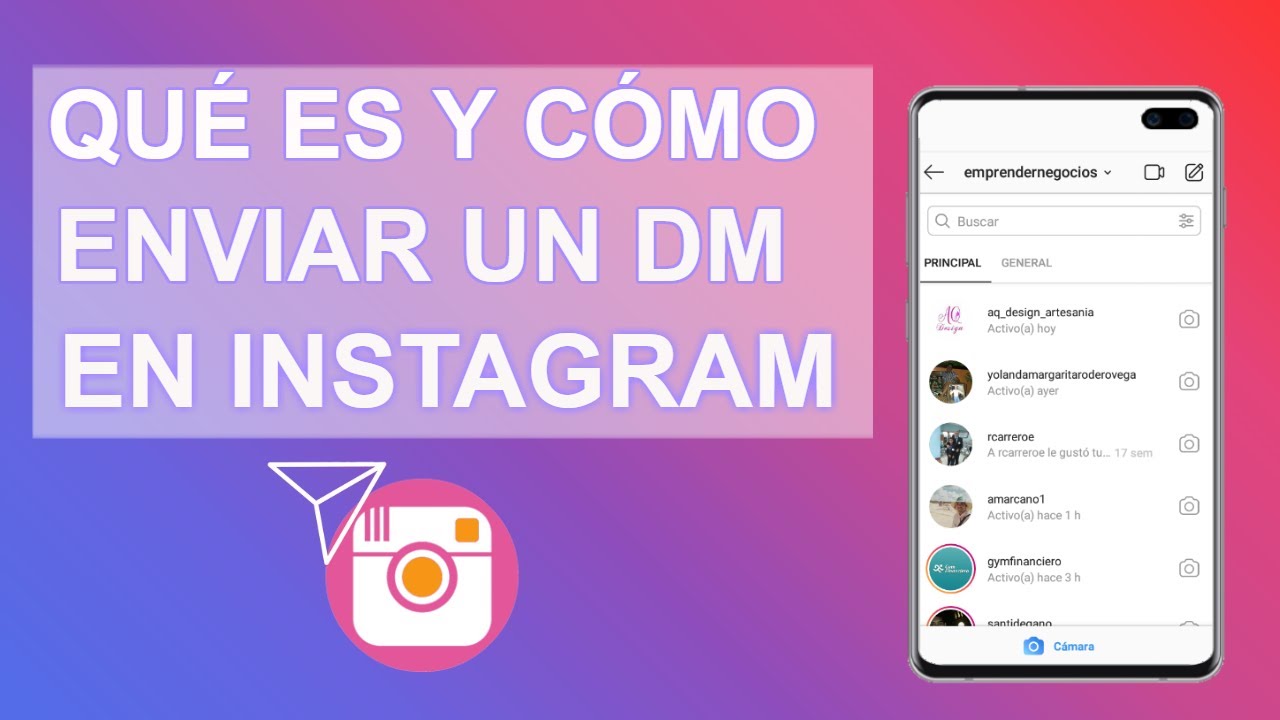 Qué es y Cómo Enviar un DM en INSTAGRAM