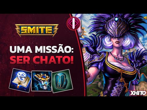 Eu tenho uma missão: SER INSUPORTÁVEL! NOX MID - ⚡ Smite BR Ranked Conquista