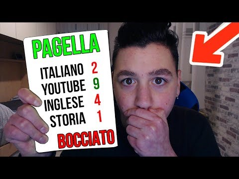 VI MOSTRO LA MIA PAGELLA!!! 😱 MI BOCCIANO??