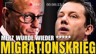 BLENDERWERK: Wieder über den Tisch gezogen – Merz schaut zu