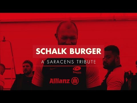 A Saracens Tribute | Schalk Burger