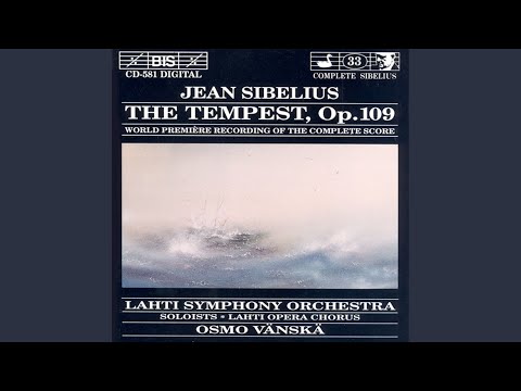 The Tempest, Op. 109: Juno - Kuunia ja vaurautta (Honour, riches, marriage-blessing)