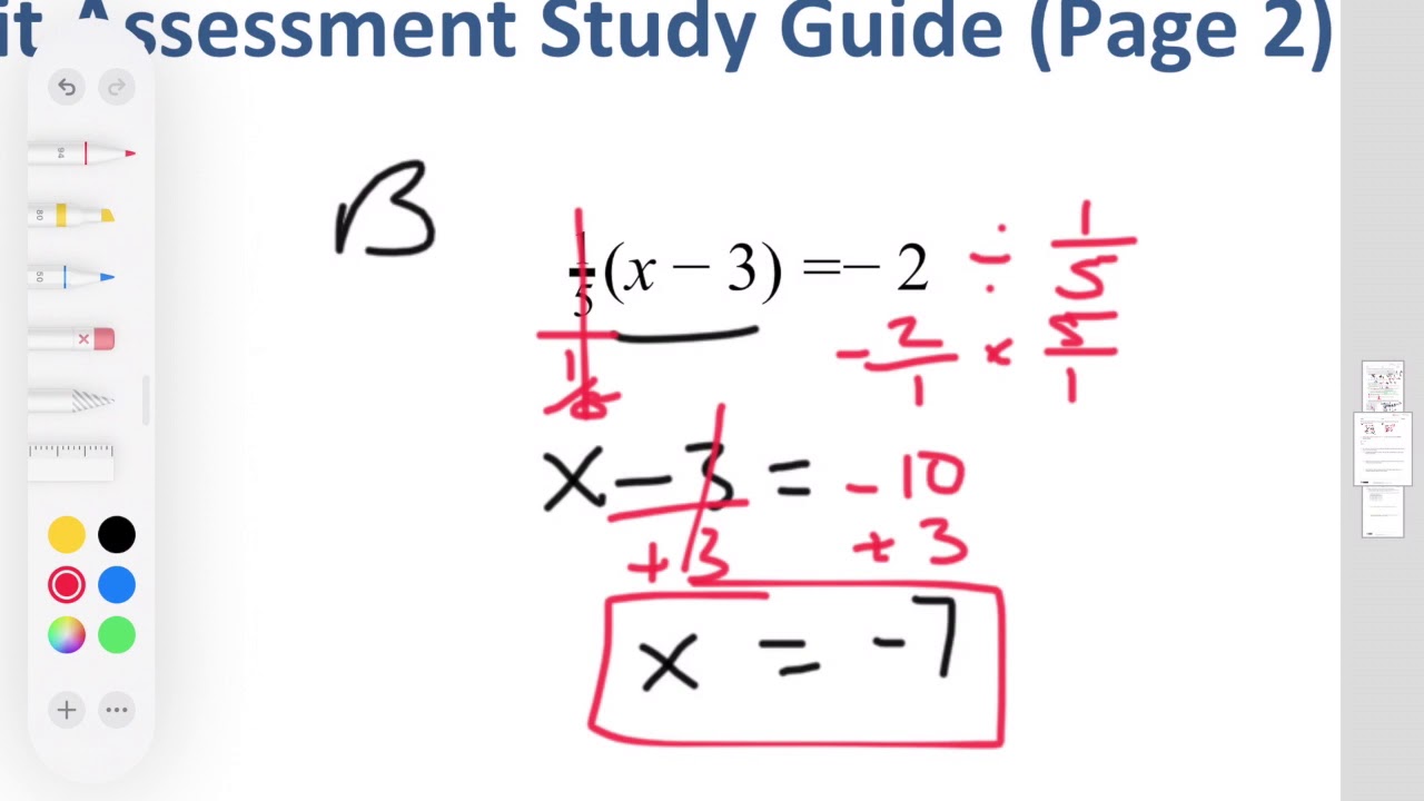 Mid-Unit 6 Study Guide
