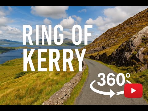 No-Commentary Chill Drive: Ring of Kerry, Ireland [360/VR]