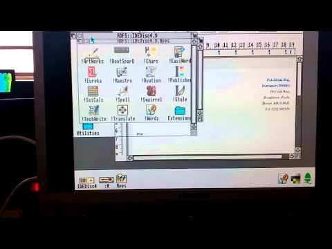 Acorn Archimedes - RISC OS