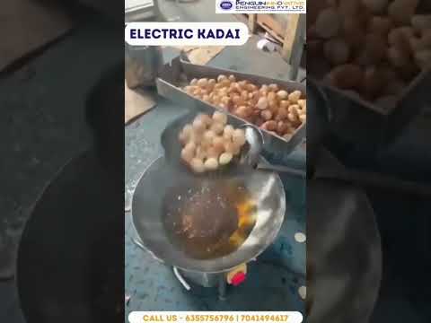 Electric kadai with stand videos