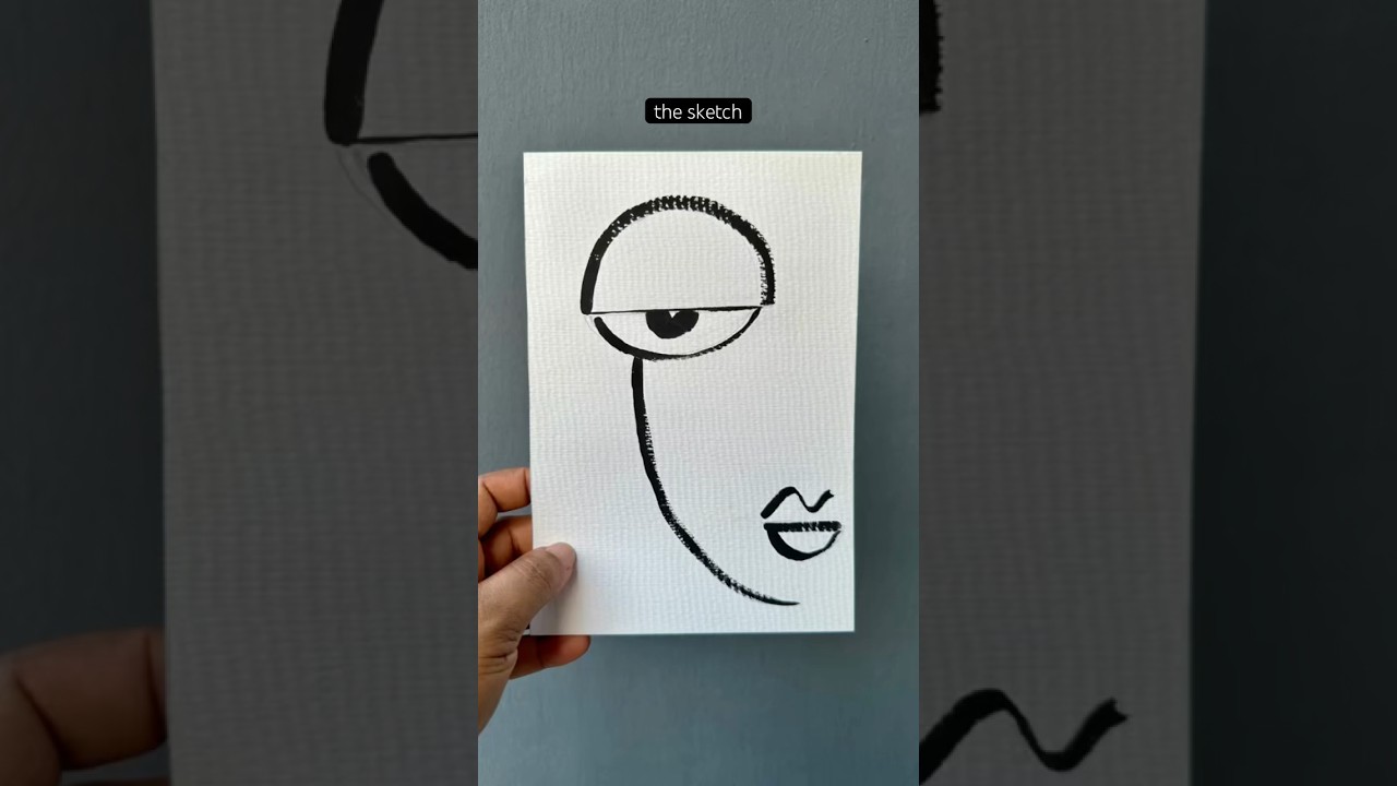 sketch to vector illustration ✨ #quicksketch #selftaught #gouachepaint  #vectorart