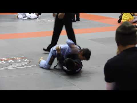 Coolest BJJ submission by an 8 year old!