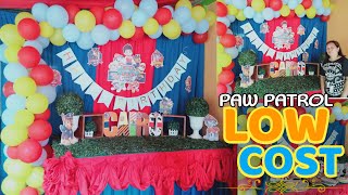 Balloon Decoration Ideas | PAW PATROL Birthday Decoration Ideas at Home