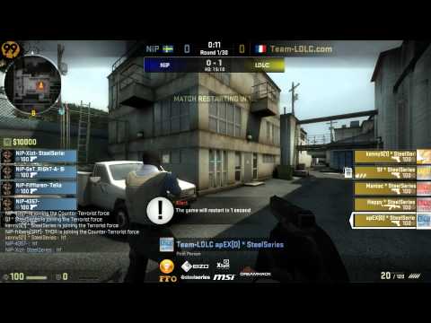 Ninjas in Pyjamas vs. LDLC | Finale, Fnatic FragOut League | de_train Map 2
