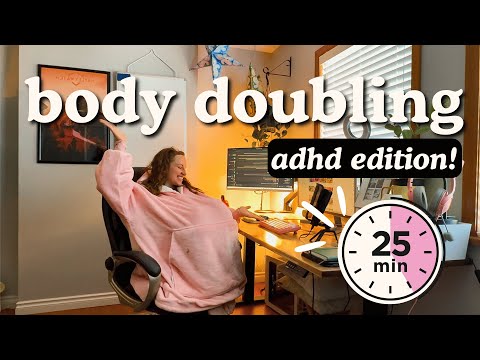 Virtual Cozy Body Doubling! 🌷 (adhd friendly, breaks, lofi, pomodoro timer)