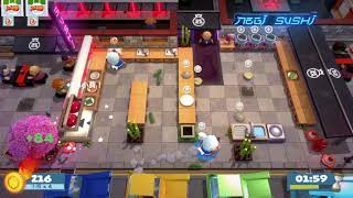 Overcooked!2 | Level 1-3 | 1 player (solo) | 4 stars