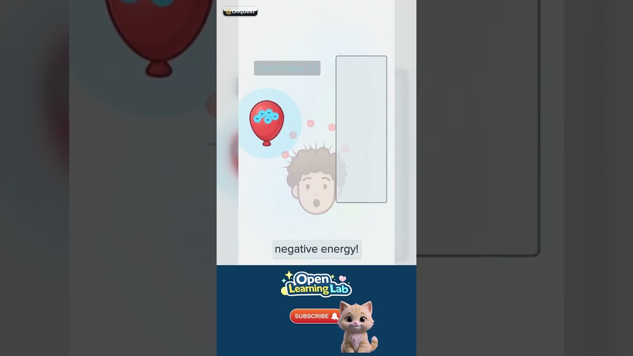 How Do Balloons Stick to Walls? — The WHOA fact 🚀 #Shorts
