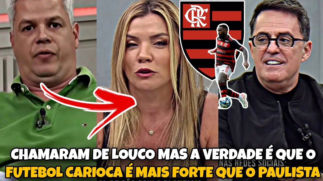 A MÍDIA PAULISTA AINDA ESTÁ ENGASGADA COM O BOTO NO FLAMENGO KKKK E JANTADA DO BERNARDO! APITO FINAL