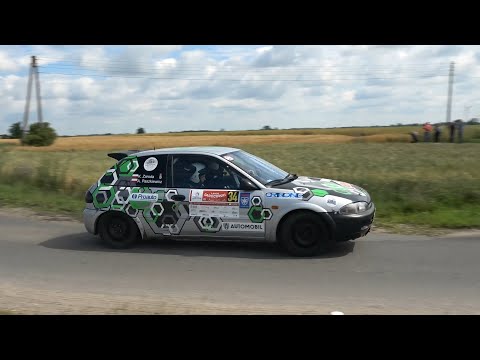 RALLY and RACE 1 Rajd Jarociński 2023 - Kamil Zaroda / Agnieszka Paszkiewicz - Mitsubishi Colt