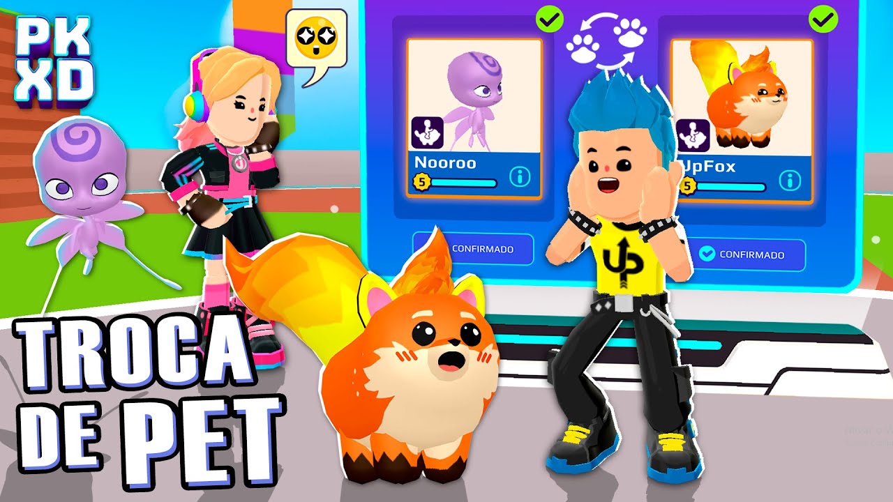 ♻️ Trocando PETS Lendários com Jogadores no PK XD