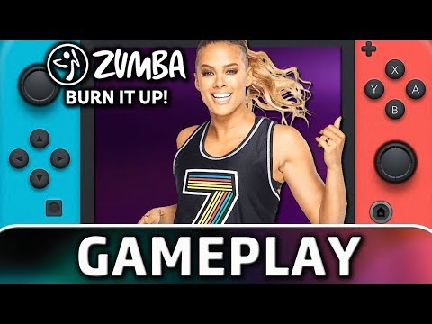 Zumba Burn It Up! | 5 Minutes of Gameplay on Switch