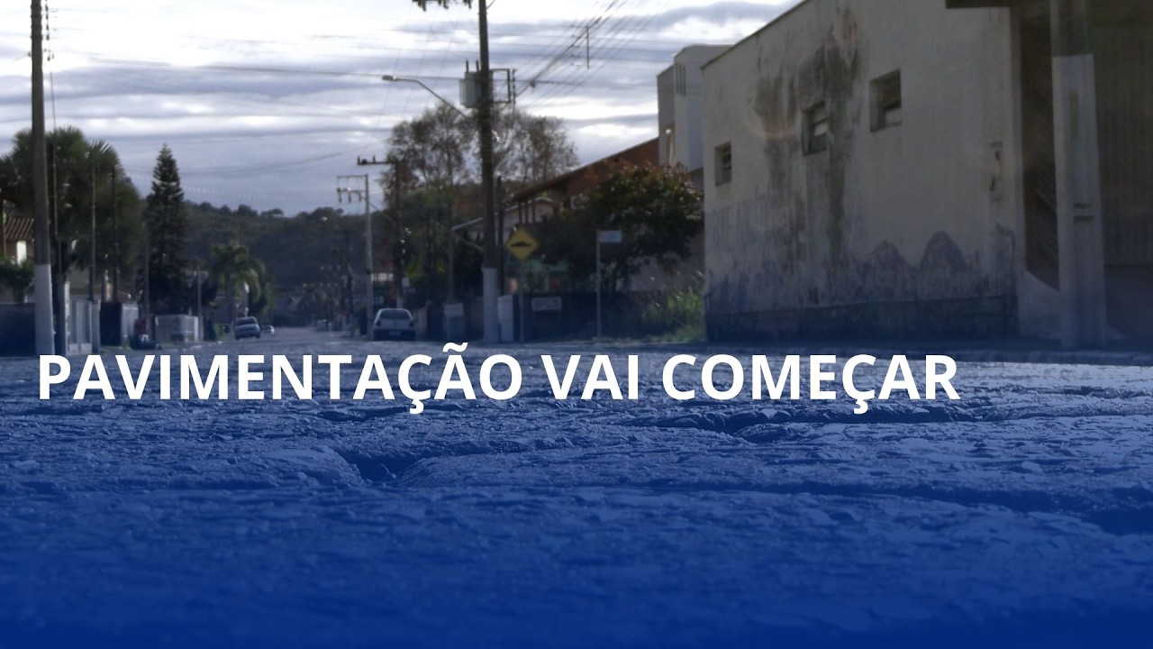 Pavimentação de rua vai começar em Rio do Oeste