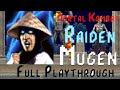 Mortal Kombat Raiden Mugen Full Playthrough