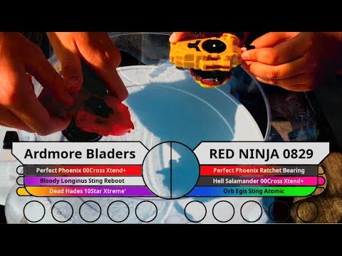 WBO Beyblade Tournament Battle: Ardmore Bladers vs RED NINJA 0829 -  Beigoma Blues FINAL MATCH