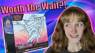 Was Chaos Rising Worth The Wait?! (Pokemon Center ETB Opening)