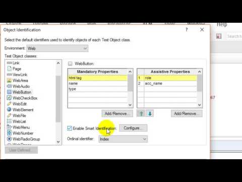 Object Identification mechanism in UFT