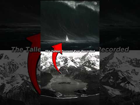 Tallest Tsunami Ever Recorded | Lituya Bay, Alaska (1958)#shorts