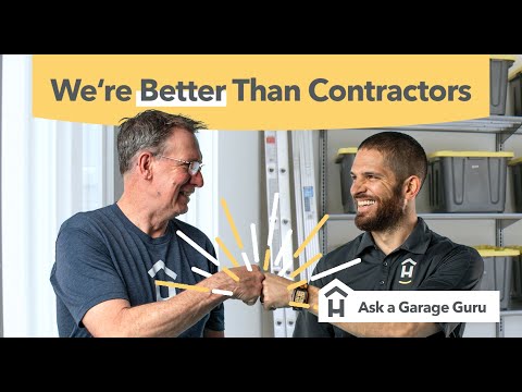 What Separates a Garage Guru From a Contractor?
