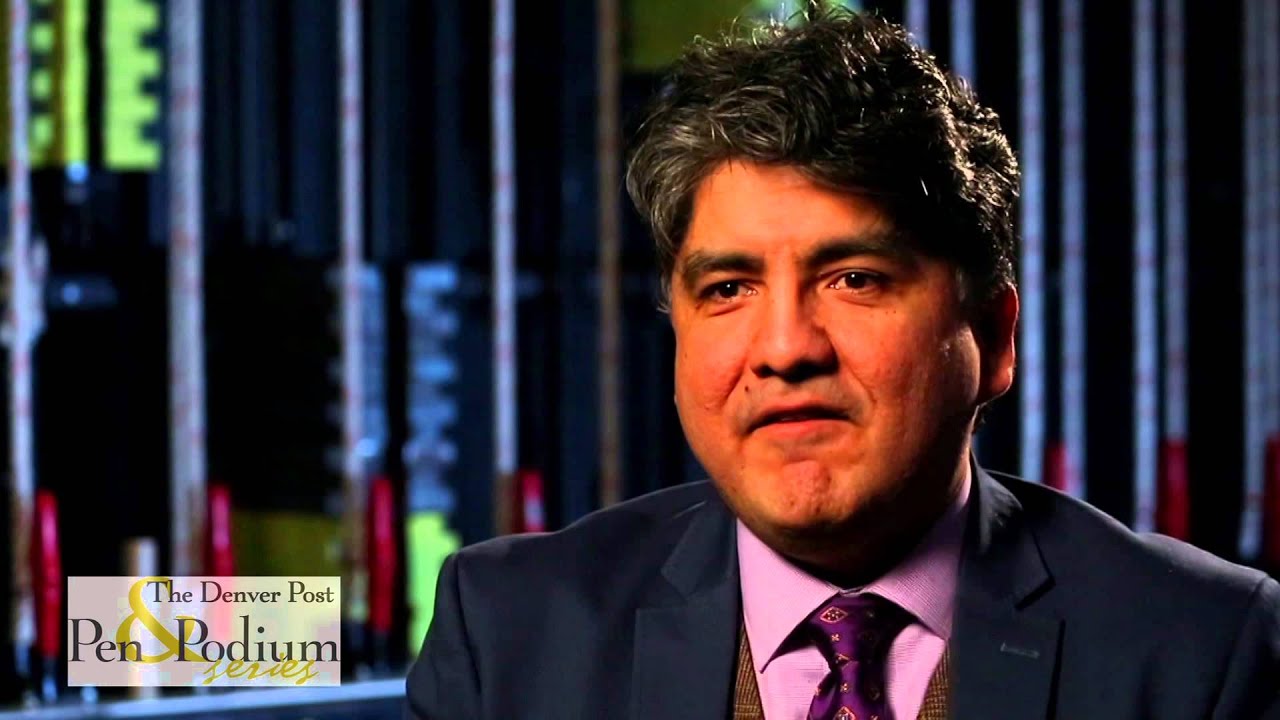 Sherman Alexie - Backstage at Pen and Podium
