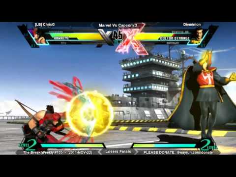 The Break Weekly #135 - uMvC3 LF - [LB] ChrisG VS Dieminion