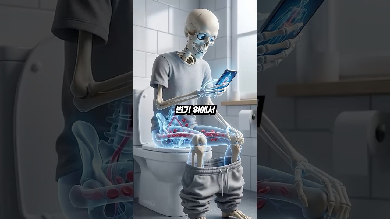 변기 위 15분의 결과