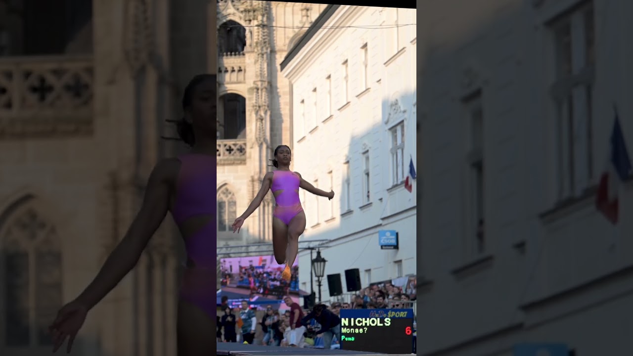 World Indoor Silver Medalist Monae’ Nichols Jumps 6.63m @ 2025 JBL Jump Fest longjump