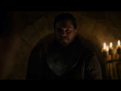 JON AND SANSA TALK ABOUT DAENERYS | GoT s8 ep1
