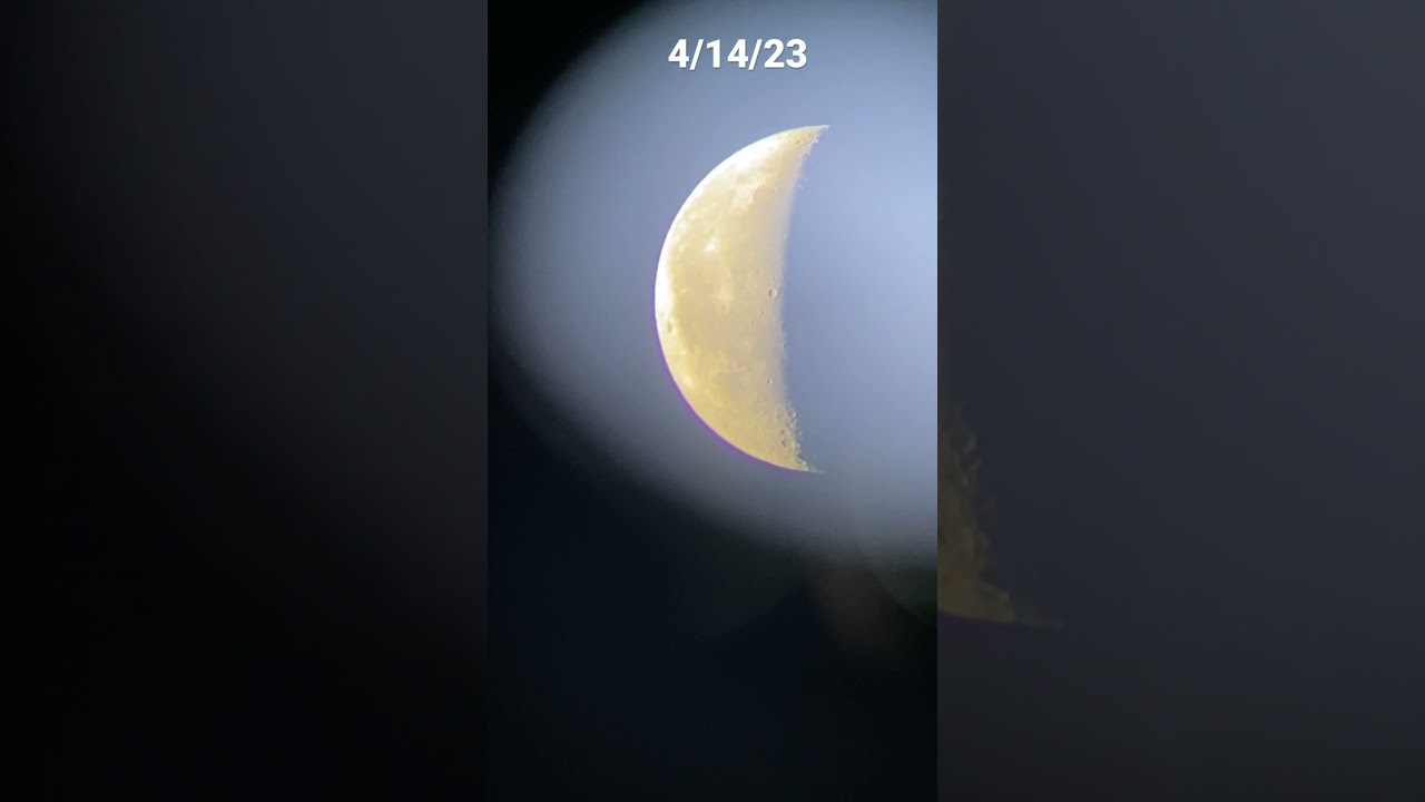 The moon through my Gskyer telescope.