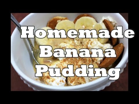 HOMEMADE BANANA PUDDING | FROM SCRATCH | OLD-FASHIONED | Chef Lorious