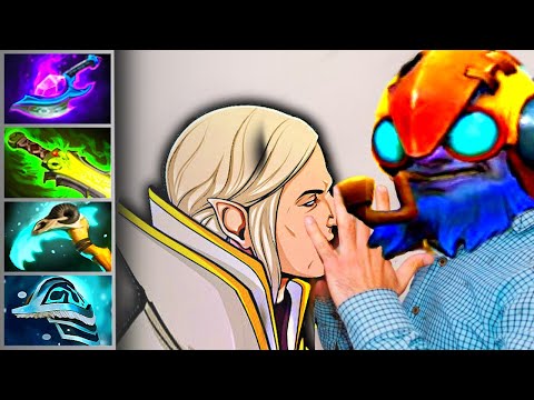 GRAND MASTER TINKER VS INVOKER SPAMMER | DOTA 2 7.32D | DOTA 2 TINKER.